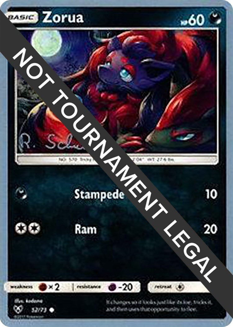 Image for Zorua - 2018 (Robin Schulz) (52/73) (World Championship Decks) (WCD) - Pokemon