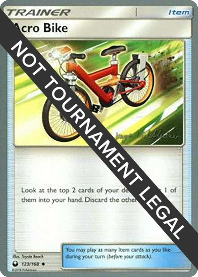 Image for Acro Bike - 2019 (Kaya Lichtleitner) (123/168) (World Championship Decks) (WCD) - Pokemon