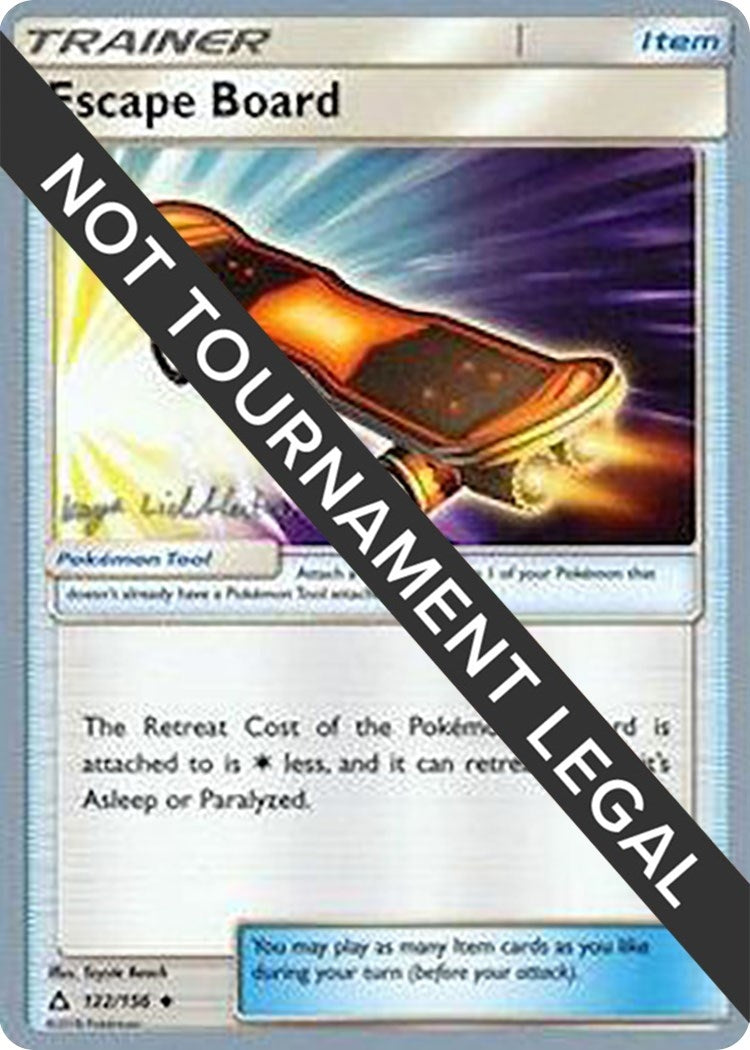 Image for Escape Board - 2019 (Kaya Lichtleitner) (122/156) (World Championship Decks) (WCD) - Pokemon