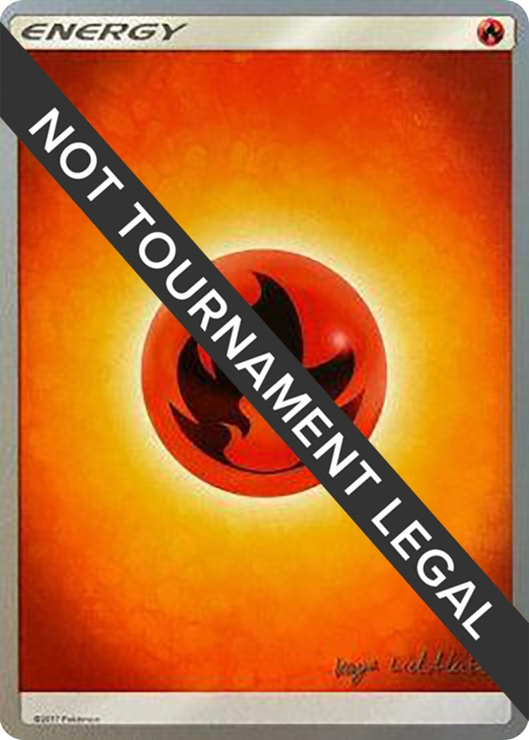 Image for Fire Energy - 2019 (Kaya Lichtleitner) (World Championship Decks) (WCD) - Pokemon