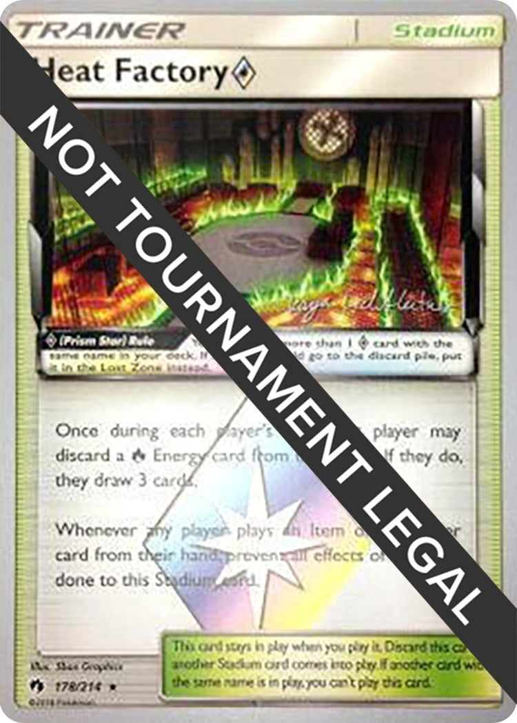 Image for Heat Factory Prism Star - 2019 (Kaya Lichtleitner) (178/214) (World Championship Decks) (WCD) - Pokemon