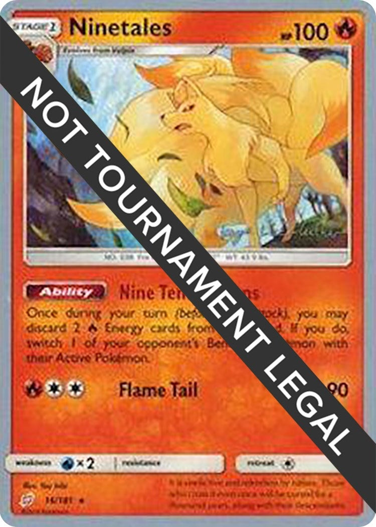 Image for Ninetales - 2019 (Kaya Lichtleitner) (16/181) (World Championship Decks) (WCD) - Pokemon