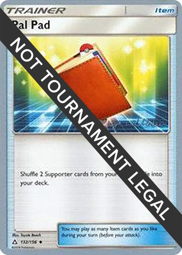 Image for Pal Pad - 2019 (Kaya Lichtleitner) (132/156) (World Championship Decks) (WCD) - Pokemon
