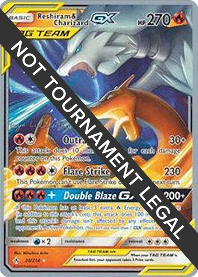 Image for Reshiram & Charizard GX - 2019 (Kaya Lichtleitner) (20/214) (World Championship Decks) (WCD) - Pokemon