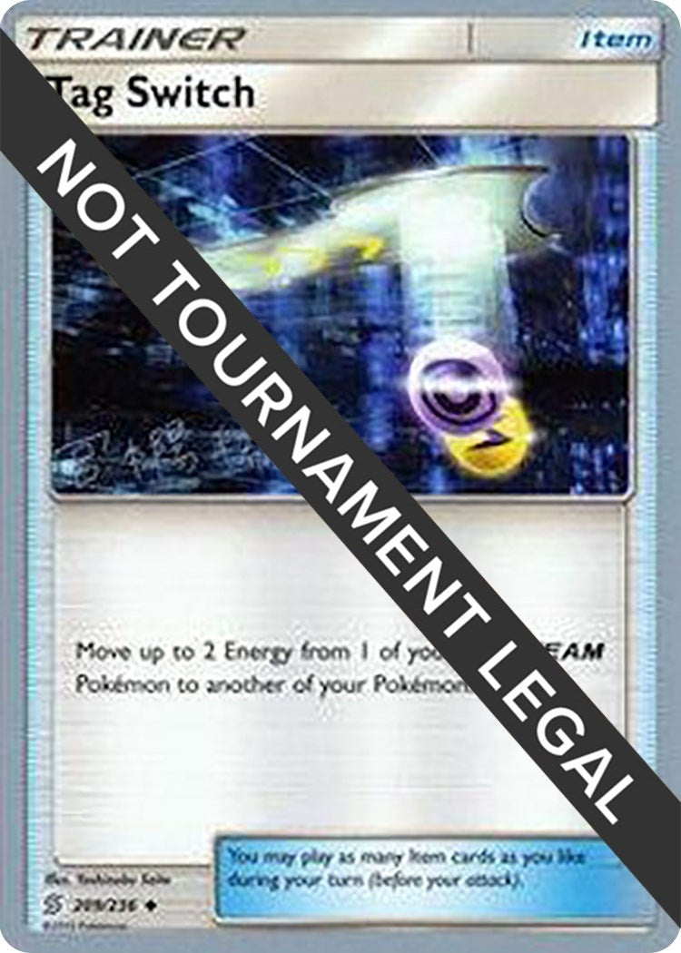 Image for Tag Switch - 2019 (Haruki Miyamoto) (209/236) (World Championship Decks) (WCD) - Pokemon