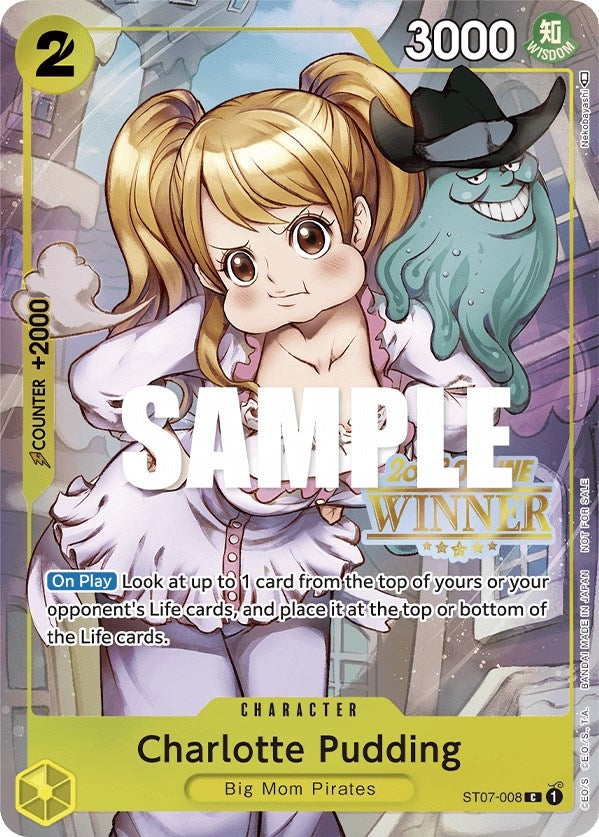 Image for Charlotte Pudding (Online Regional 2023) [Winner] (ST07-008) (One Piece Promotion Cards) (OP-PR) - One Piece Card Game