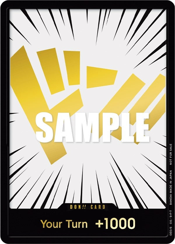 Image for DON!! Card (Gold) (One Piece Promotion Cards) (OP-PR) - One Piece Card Game