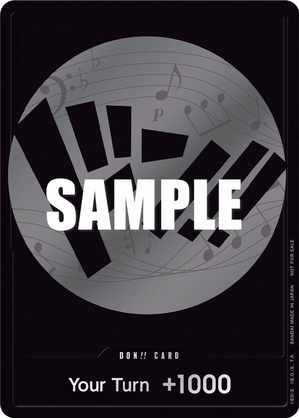 Image for DON!! Card (Silver) (One Piece Promotion Cards) (OP-PR) - One Piece Card Game