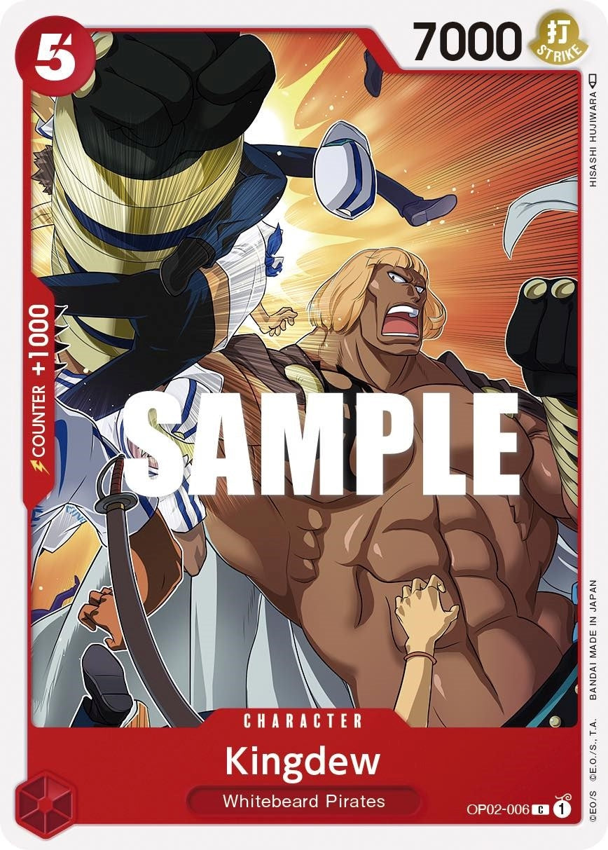 Image for Kingdew (OP02-006) (Paramount War) (OP02) - One Piece Card Game