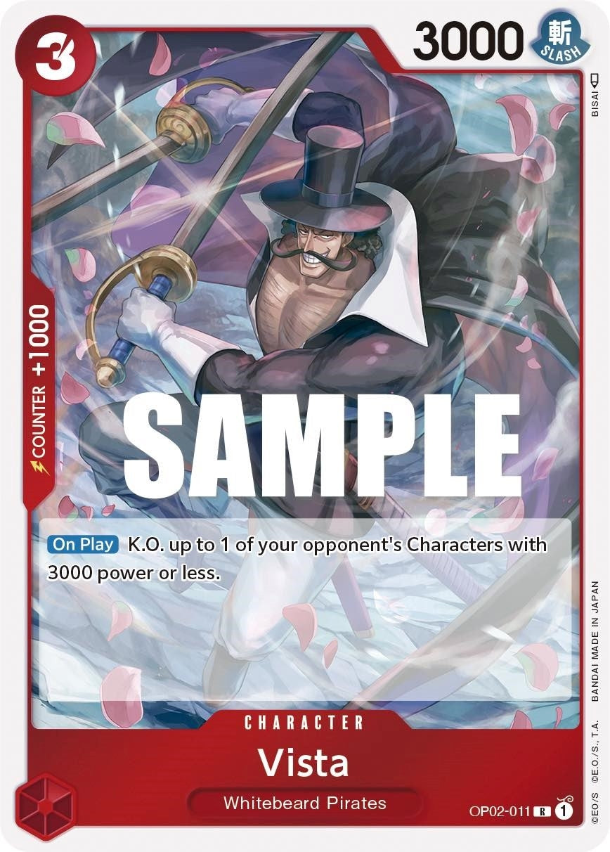 Image for Vista (OP02-011) (Paramount War) (OP02) - One Piece Card Game