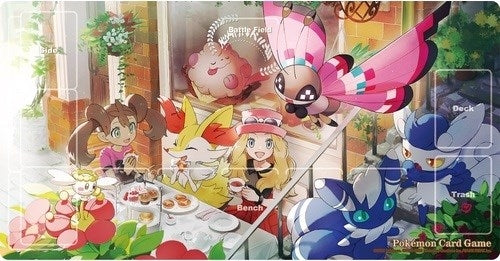 Image for Pokemon TCG: Pokemon Center Japan Exclusive Serena & Shauna Playmat - Playmats