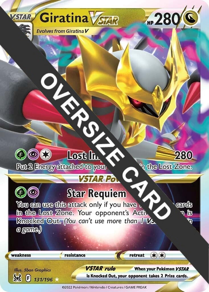 Image for Giratina VSTAR (131/196) (Jumbo Cards) (PR) - Pokemon