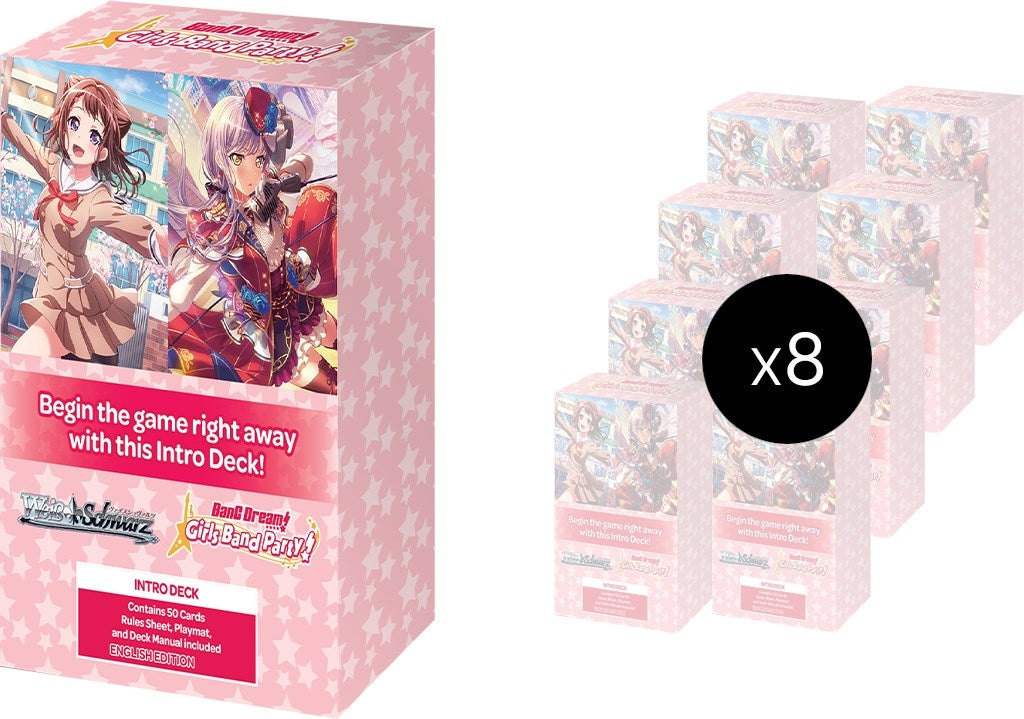 Image for BanG Dream! Girls Band Party! 5th Anniversary Trial Deck+ Display - Weiss Schwarz