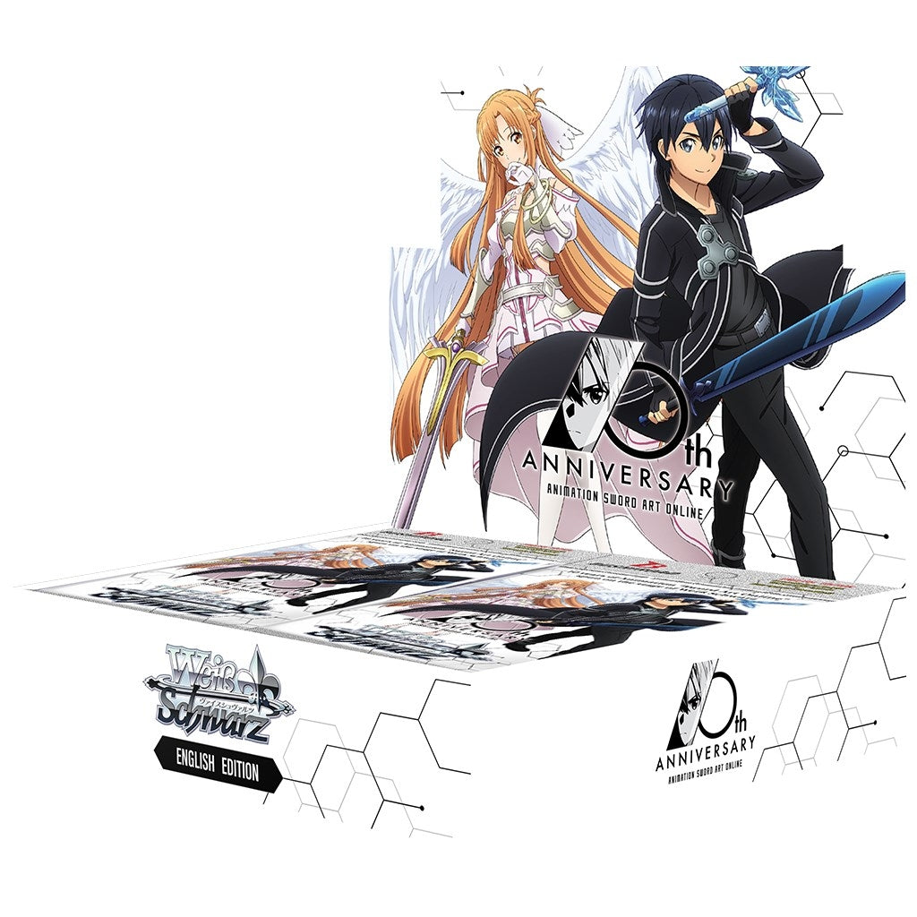 Image for Sword Art Online Animation 10th Anniversary Booster Box - Weiss Schwarz