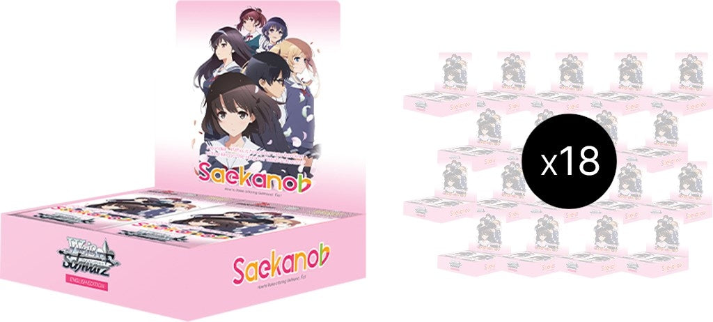 Image for Saekano: How to Raise a Boring Girlfriend. flat Booster Box Case - Weiss Schwarz