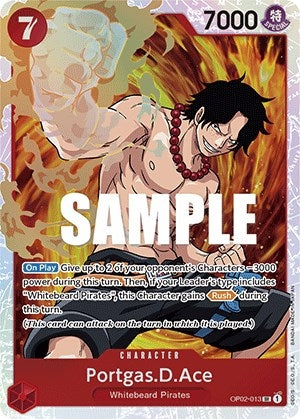 Image for Portgas.D.Ace (OP02-013) (Paramount War) (OP02) - One Piece Card Game