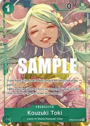 Image for Kouzuki Toki (Box Topper) (OP02-031) (Paramount War) (OP02) - One Piece Card Game