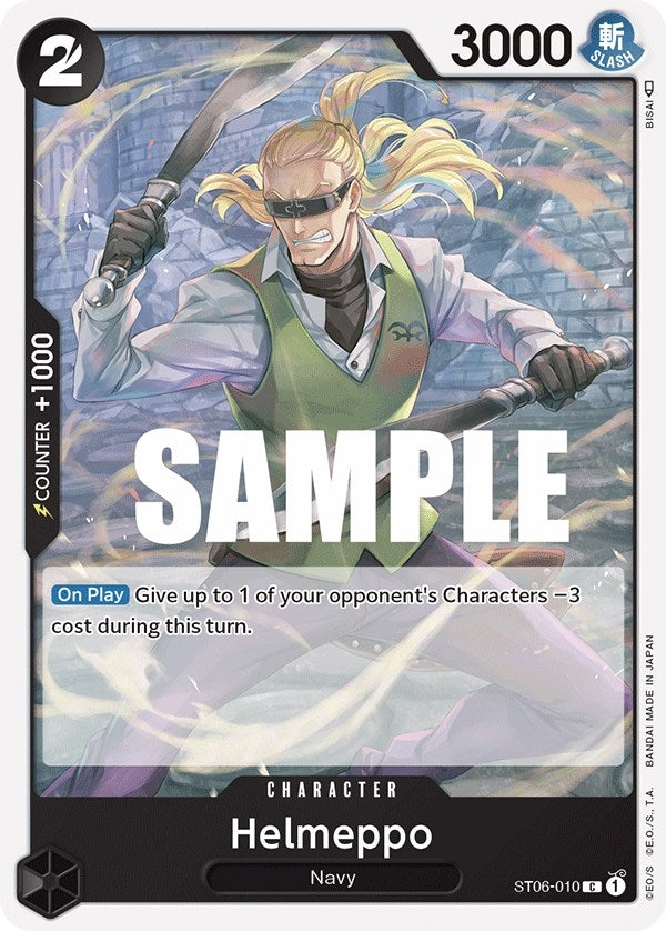 Image for Helmeppo (ST06-010) (Starter Deck 6: Absolute Justice) (ST-06) - One Piece Card Game