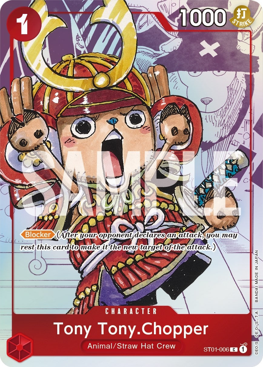 Image for Tony Tony.Chopper - ST01-006 (Alternate Art) (ST01-006) (One Piece Promotion Cards) (OP-PR) - One Piece Card Game