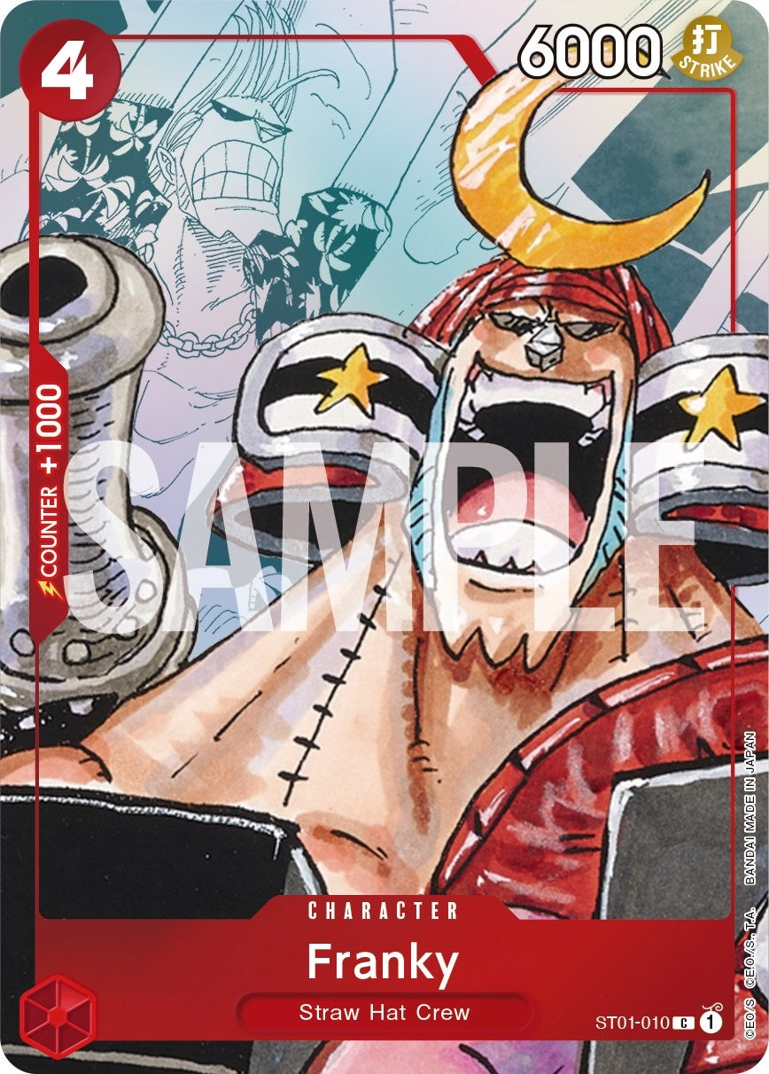 Image for Franky - ST01-010 (Alternate Art) (ST01-010) (One Piece Promotion Cards) (OP-PR) - One Piece Card Game