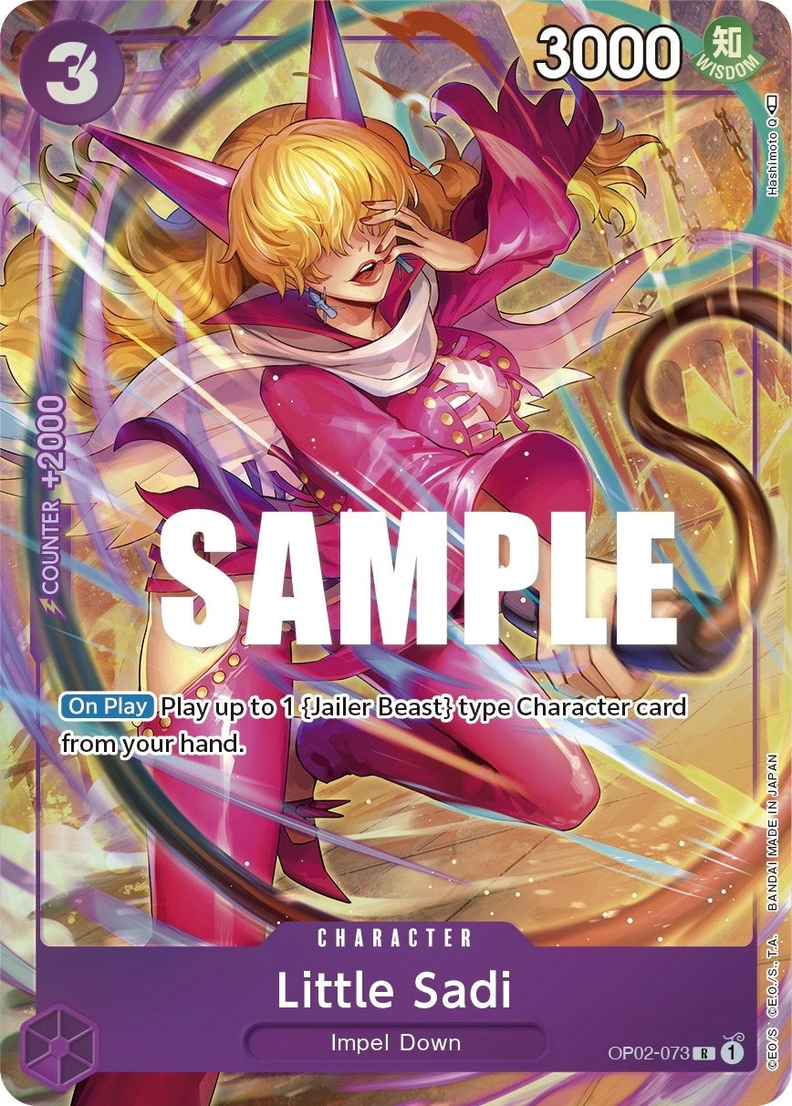 Image for Little Sadi (Alternate Art) (OP02-073) (Paramount War) (OP02) - One Piece Card Game