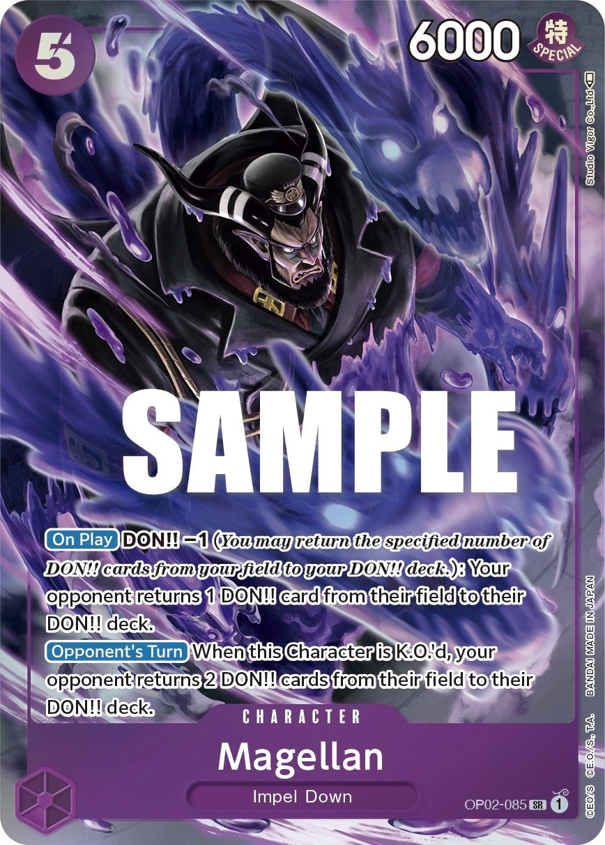 Image for Magellan (085) (Alternate Art) (OP02-085) (Paramount War) (OP02) - One Piece Card Game