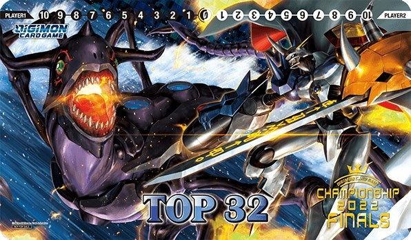 Image for Digimon Card Game: 2022 Final Championships Top 32 Playmat - Playmats