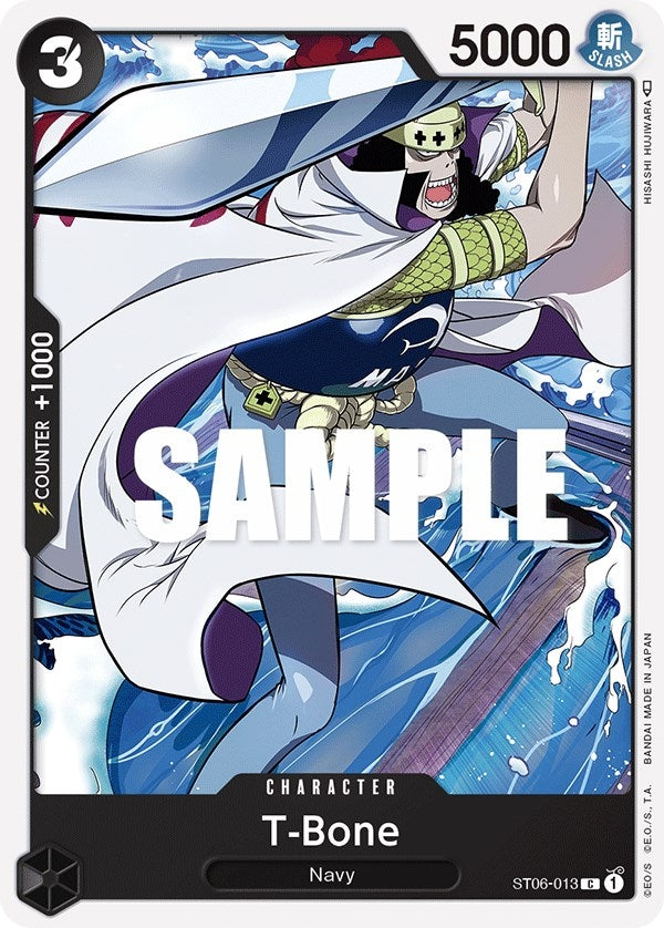 Image for T-Bone (ST06-013) (Starter Deck 6: Absolute Justice) (ST-06) - One Piece Card Game