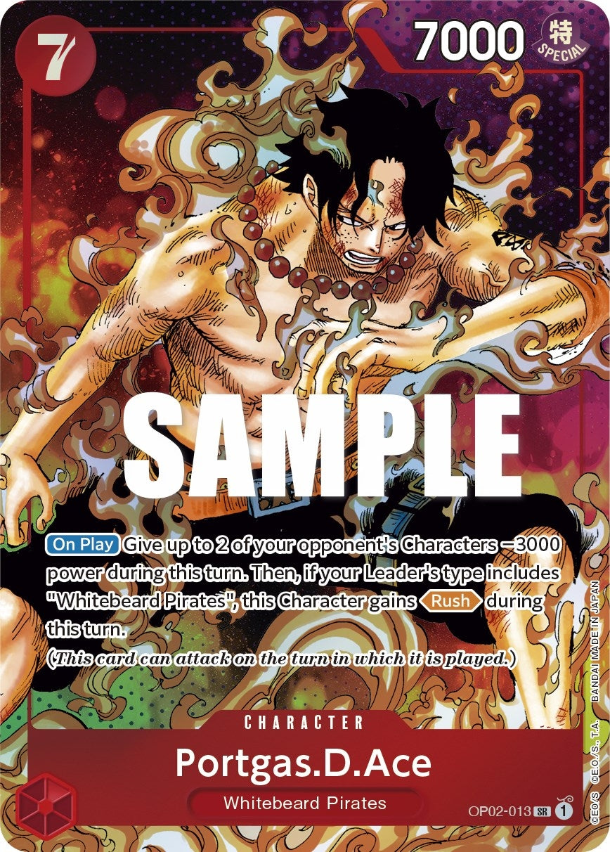 Image for Portgas.D.Ace (Parallel) (OP02-013) (Paramount War) (OP02) - One Piece Card Game
