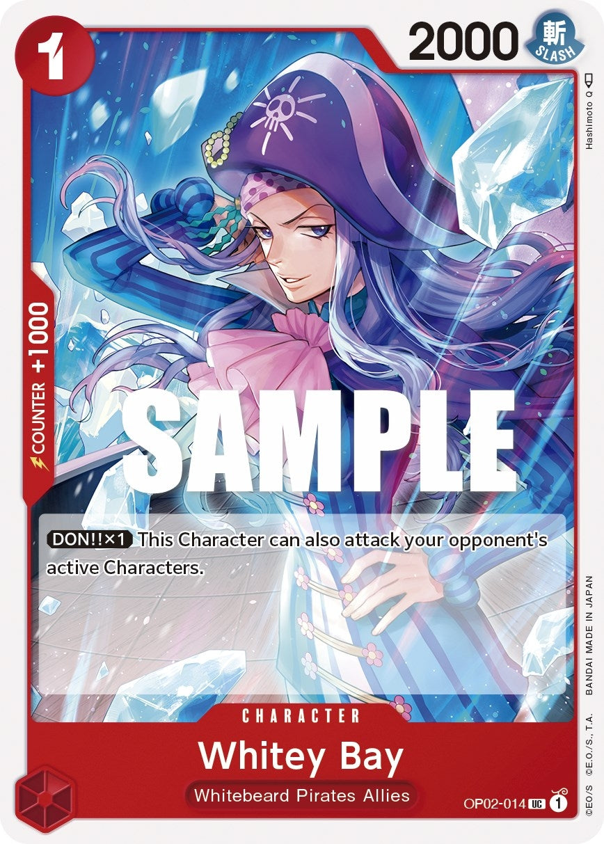 Image for Whitey Bay (OP02-014) (Paramount War) (OP02) - One Piece Card Game