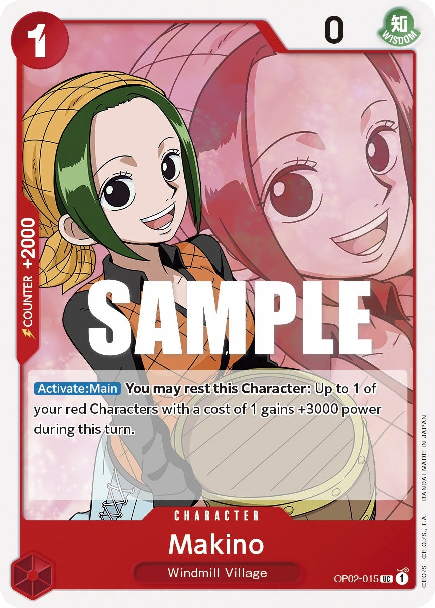 Image for Makino (OP02-015) (Paramount War) (OP02) - One Piece Card Game