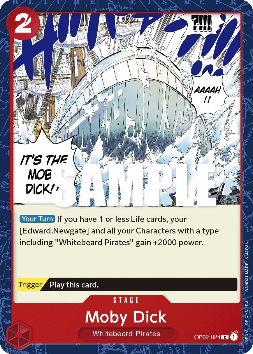 Image for Moby Dick (OP02-024) (Paramount War) (OP02) - One Piece Card Game