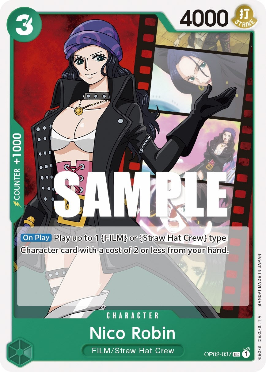 Image for Nico Robin (OP02-037) (Paramount War) (OP02) - One Piece Card Game