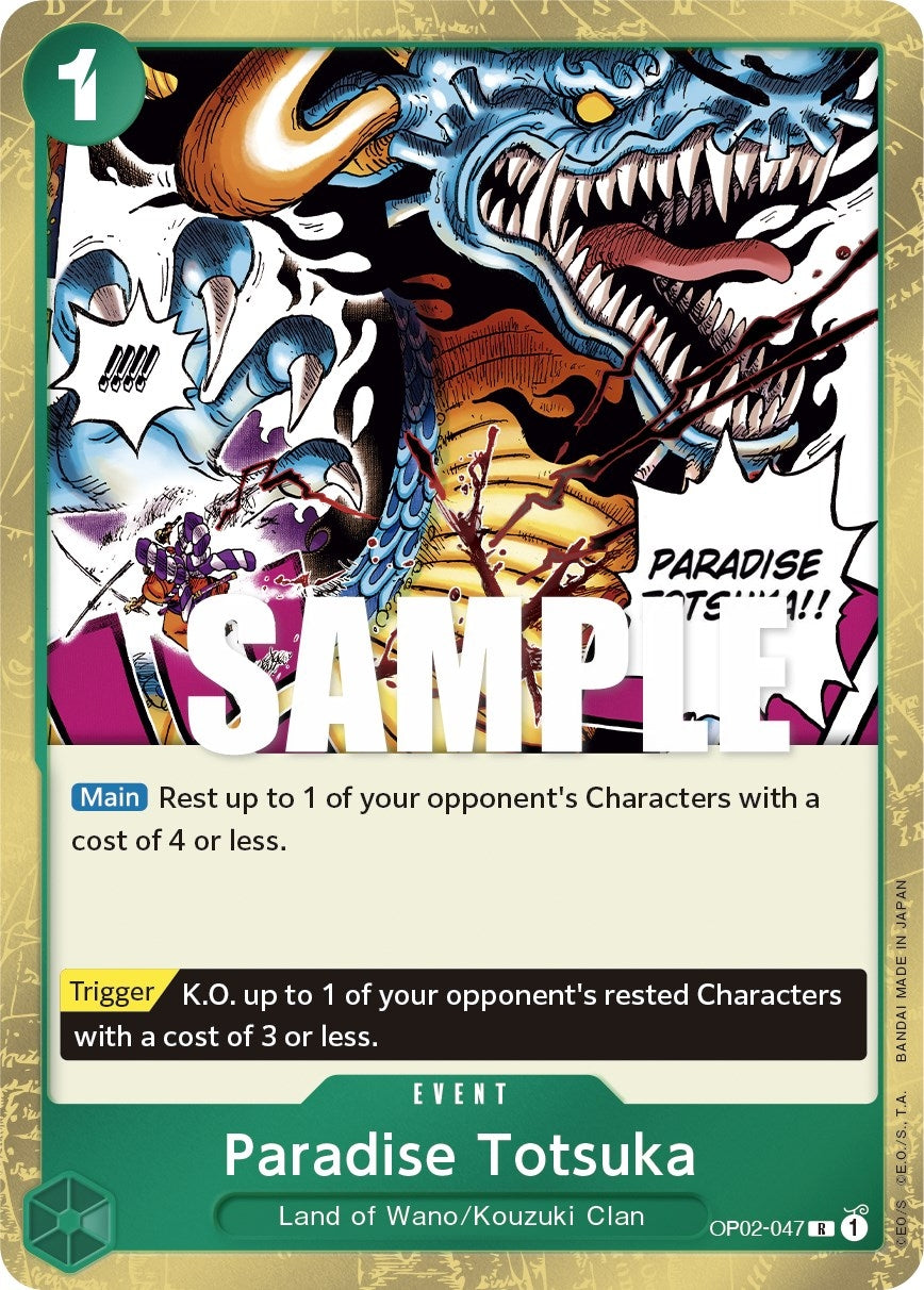 Image for Paradise Totsuka (OP02-047) (Paramount War) (OP02) - One Piece Card Game