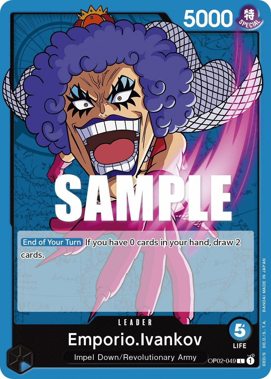 Image for Emporio.Ivankov (049) (OP02-049) (Paramount War) (OP02) - One Piece Card Game