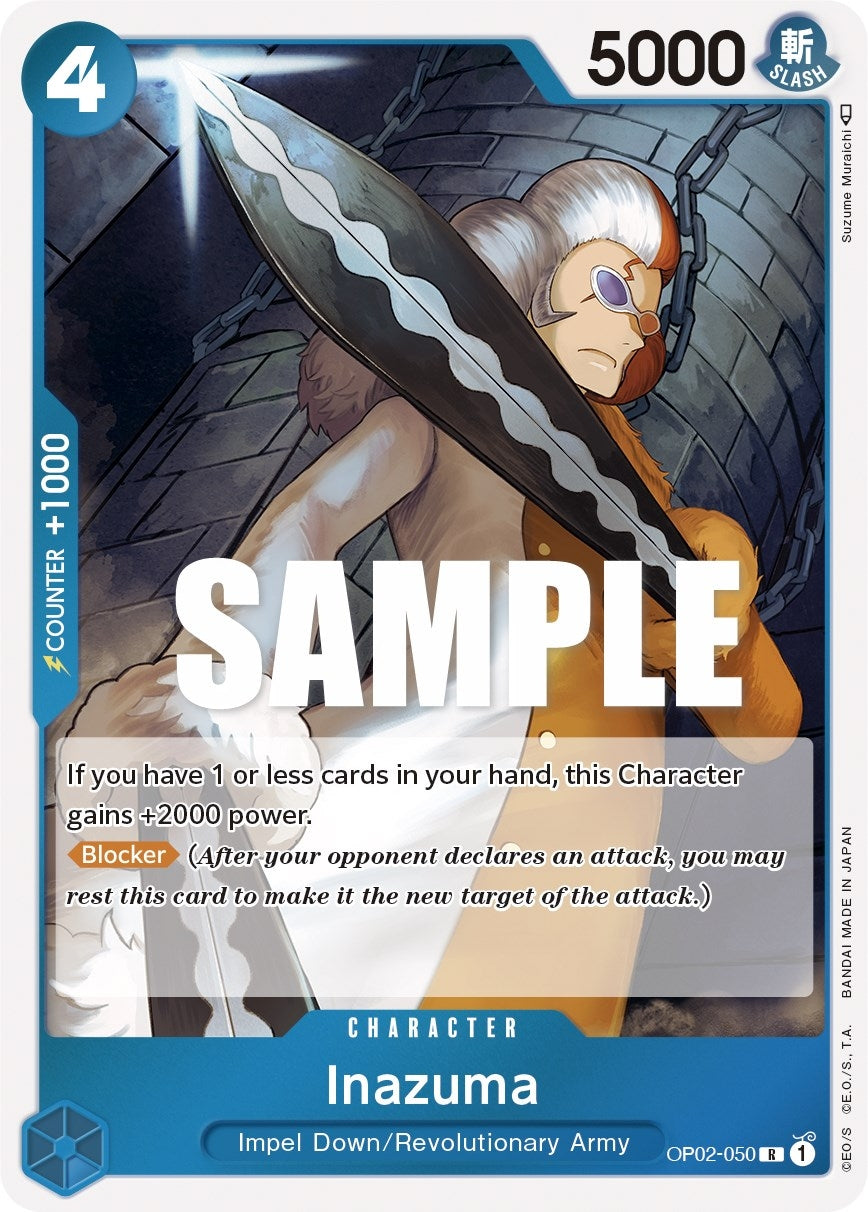 Image for Inazuma (OP02-050) (Paramount War) (OP02) - One Piece Card Game