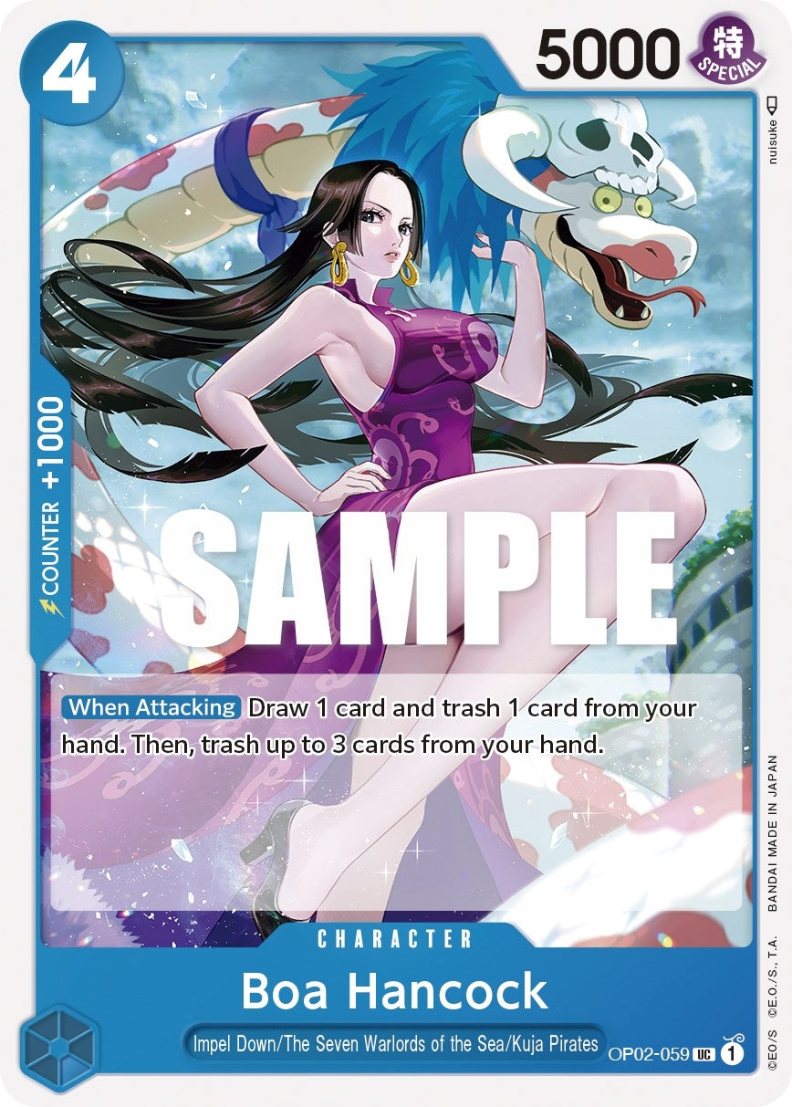 Image for Boa Hancock (OP02-059) (Paramount War) (OP02) - One Piece Card Game