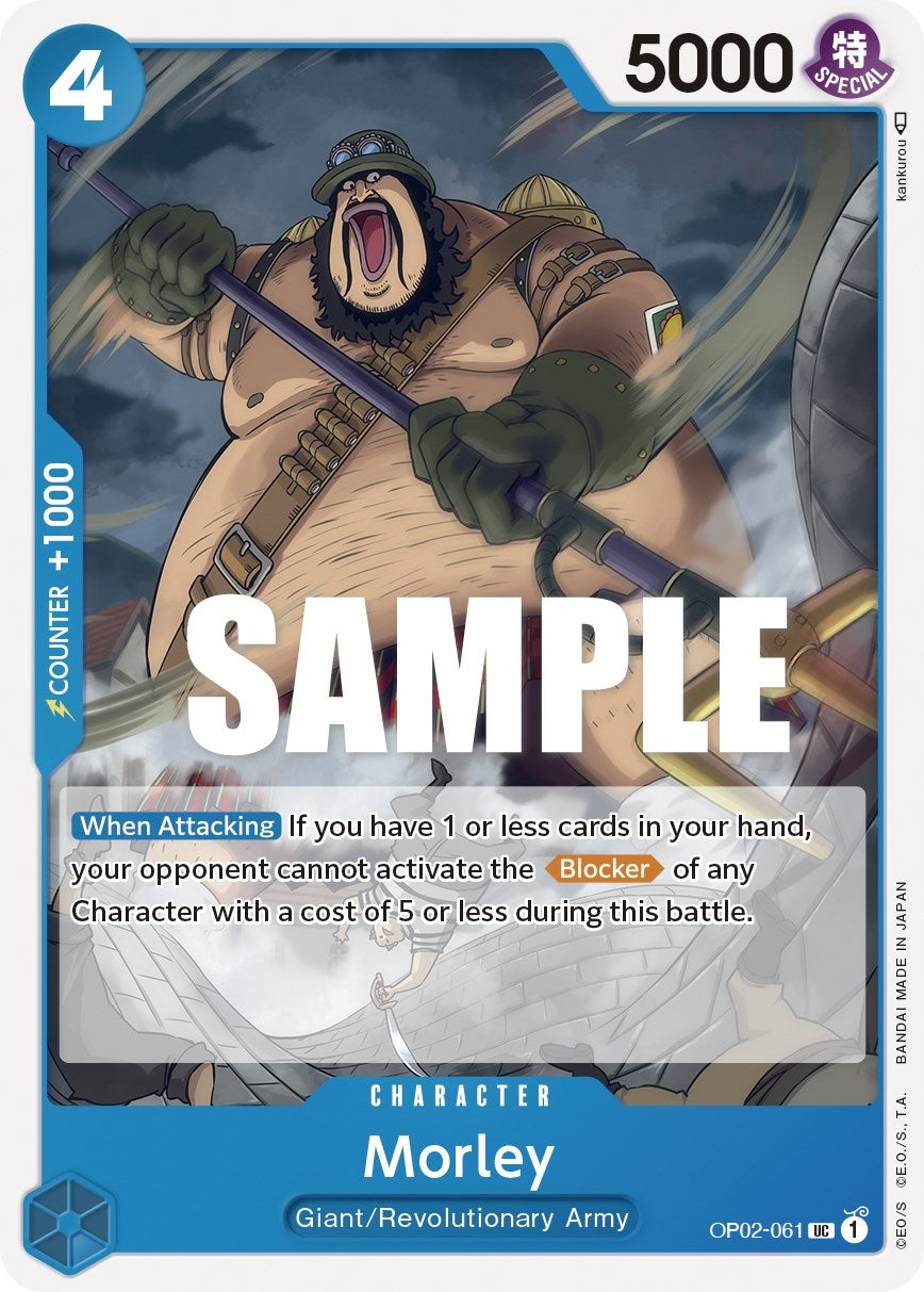 Image for Morley (OP02-061) (Paramount War) (OP02) - One Piece Card Game