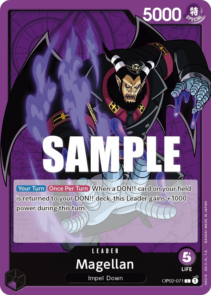 Image for Magellan (071) (OP02-071) (Paramount War) (OP02) - One Piece Card Game