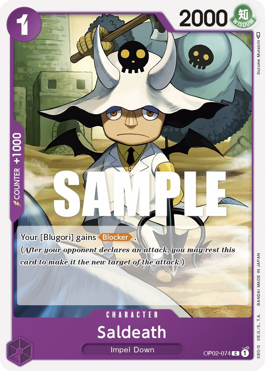 Image for Saldeath (OP02-074) (Paramount War) (OP02) - One Piece Card Game
