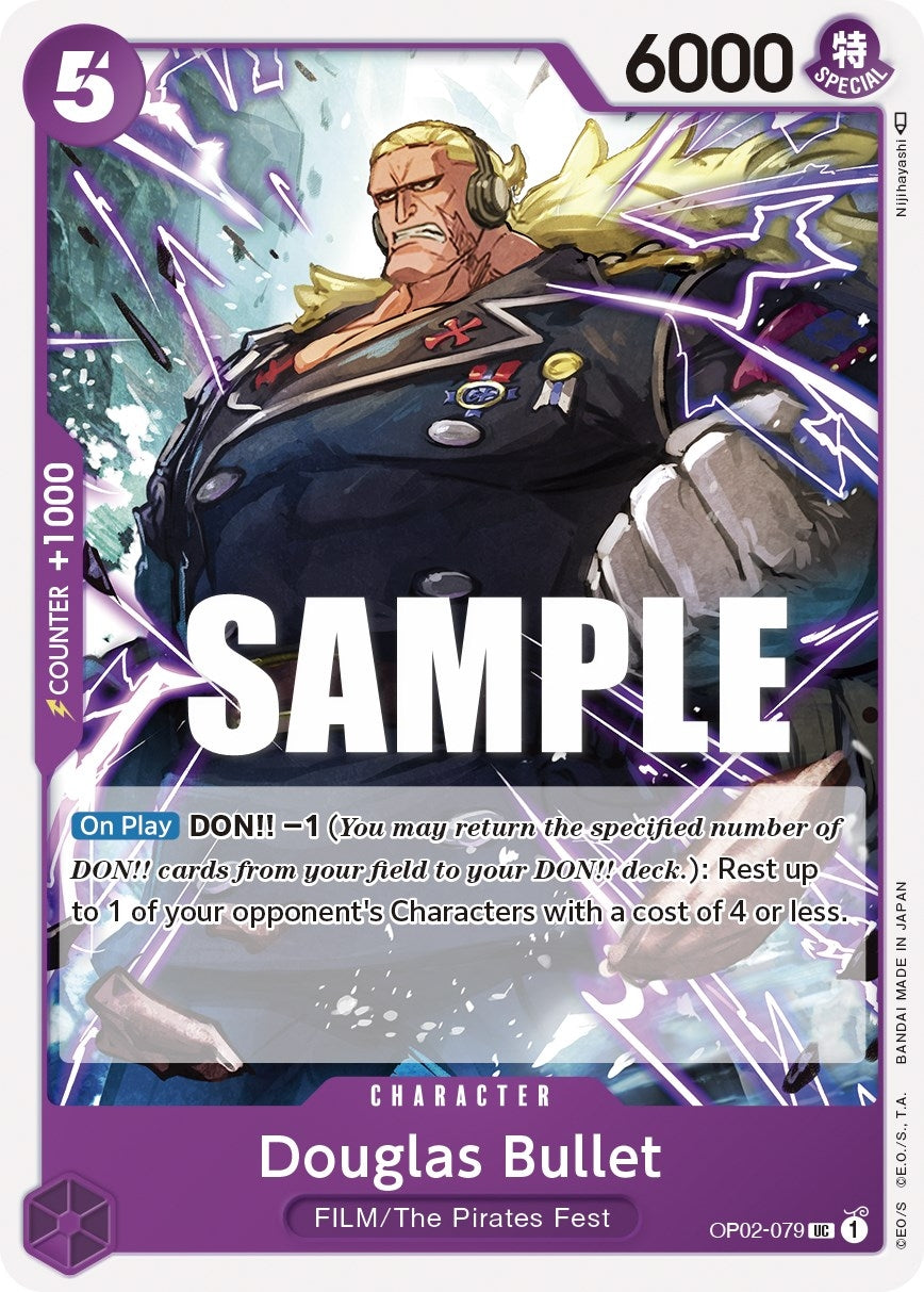 Image for Douglas Bullet (OP02-079) (Paramount War) (OP02) - One Piece Card Game