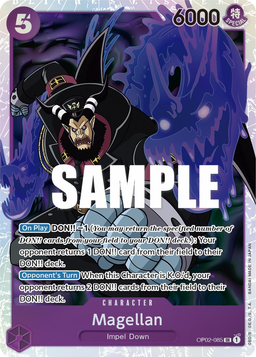 Image for Magellan (085) (OP02-085) (Paramount War) (OP02) - One Piece Card Game