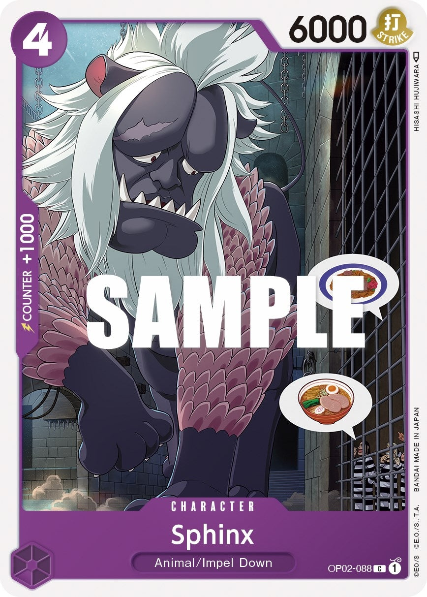 Image for Sphinx (OP02-088) (Paramount War) (OP02) - One Piece Card Game