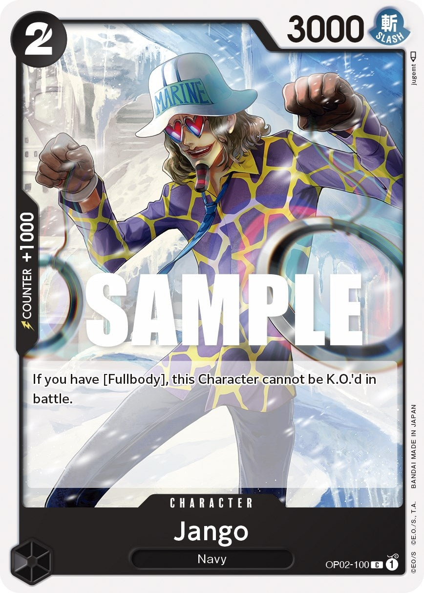 Image for Jango (OP02-100) (Paramount War) (OP02) - One Piece Card Game