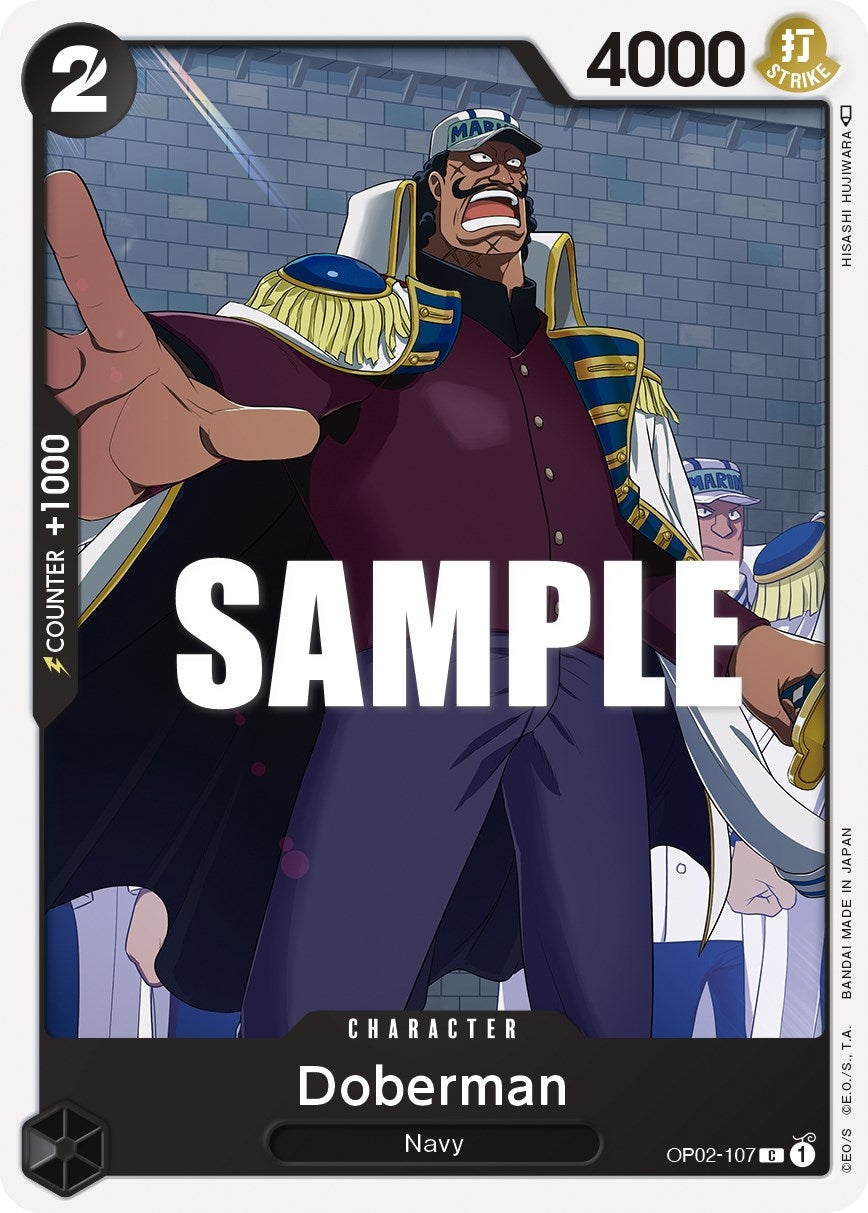 Image for Doberman (OP02-107) (Paramount War) (OP02) - One Piece Card Game