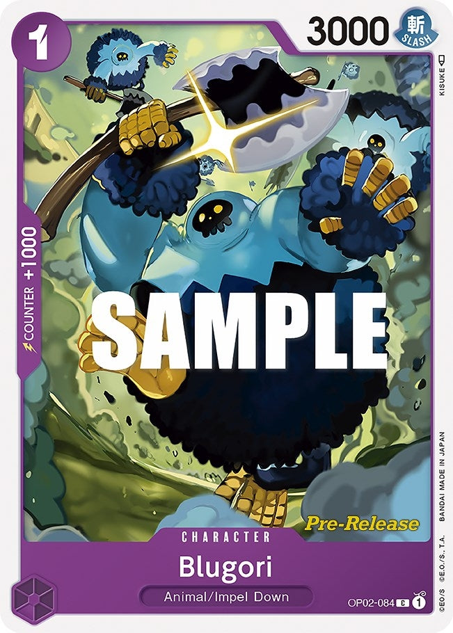 Image for Blugori (OP02-084) (Paramount War Pre-Release Cards) (OP02 PRE) - One Piece Card Game