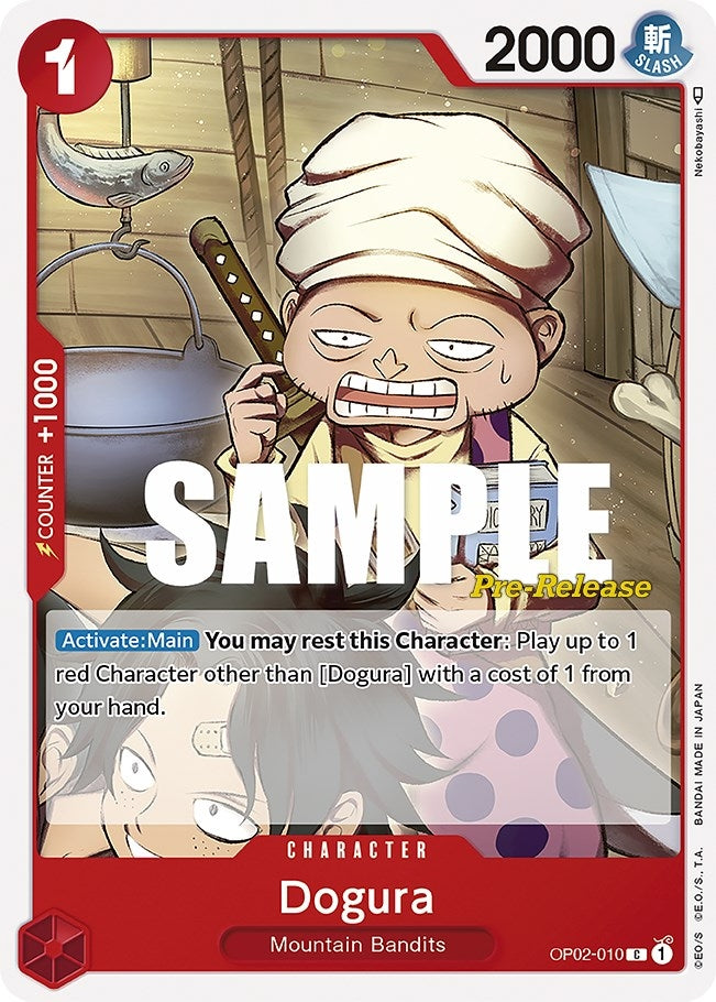 Image for Dogura (OP02-010) (Paramount War Pre-Release Cards) (OP02 PRE) - One Piece Card Game