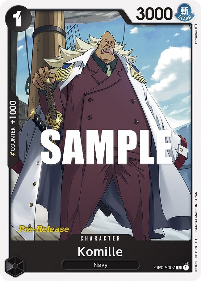 Image for Komille (OP02-097) (Paramount War Pre-Release Cards) (OP02 PRE) - One Piece Card Game