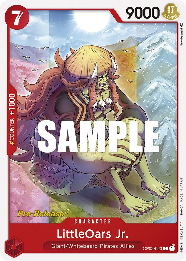 Image for LittleOars Jr. (OP02-020) (Paramount War Pre-Release Cards) (OP02 PRE) - One Piece Card Game