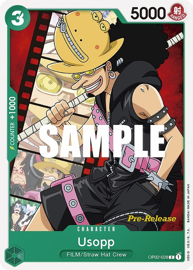 Image for Usopp (OP02-028) (Paramount War Pre-Release Cards) (OP02 PRE) - One Piece Card Game